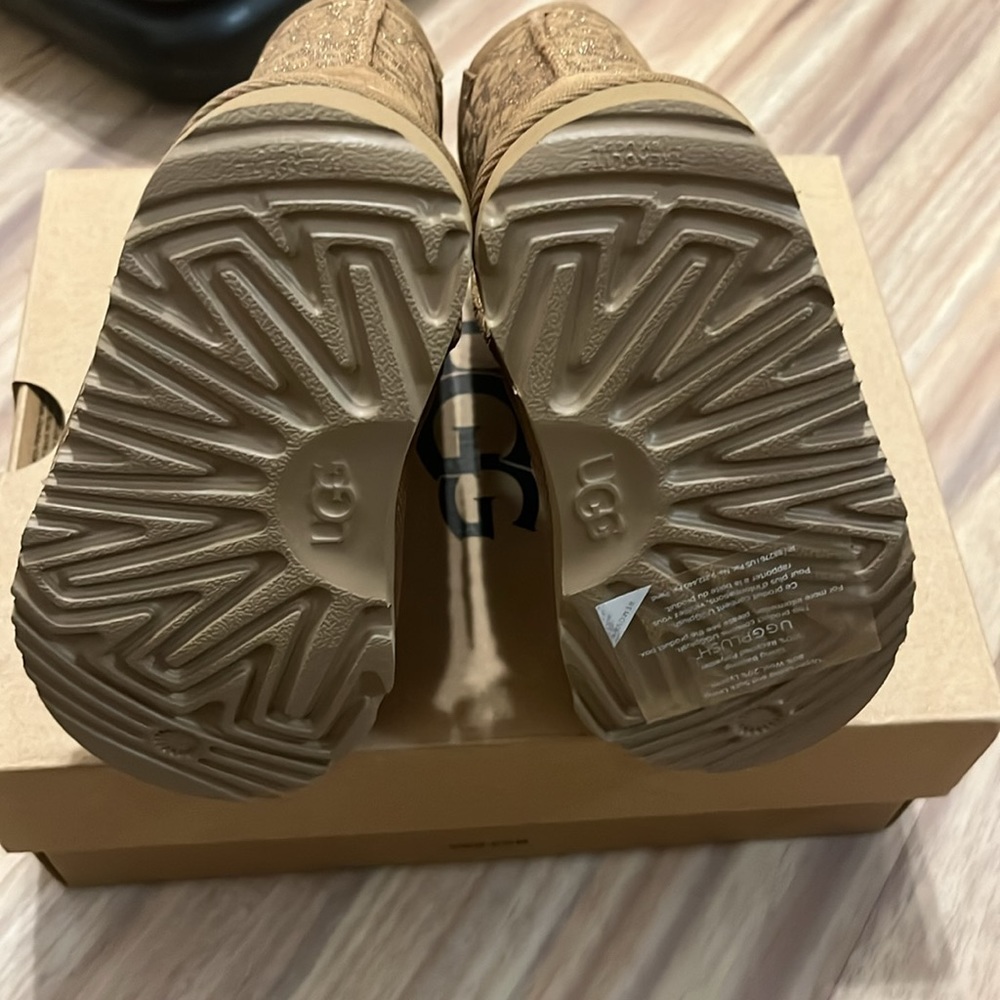 Ugg baby girl T classic 11 Glitter Leopard - Picture 2 of 4